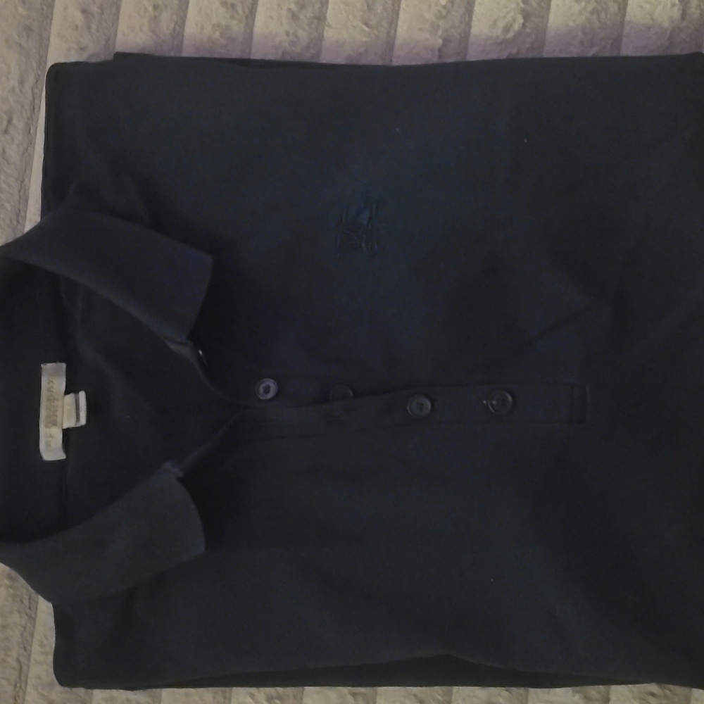 Burberry Black Garment with Tan Label